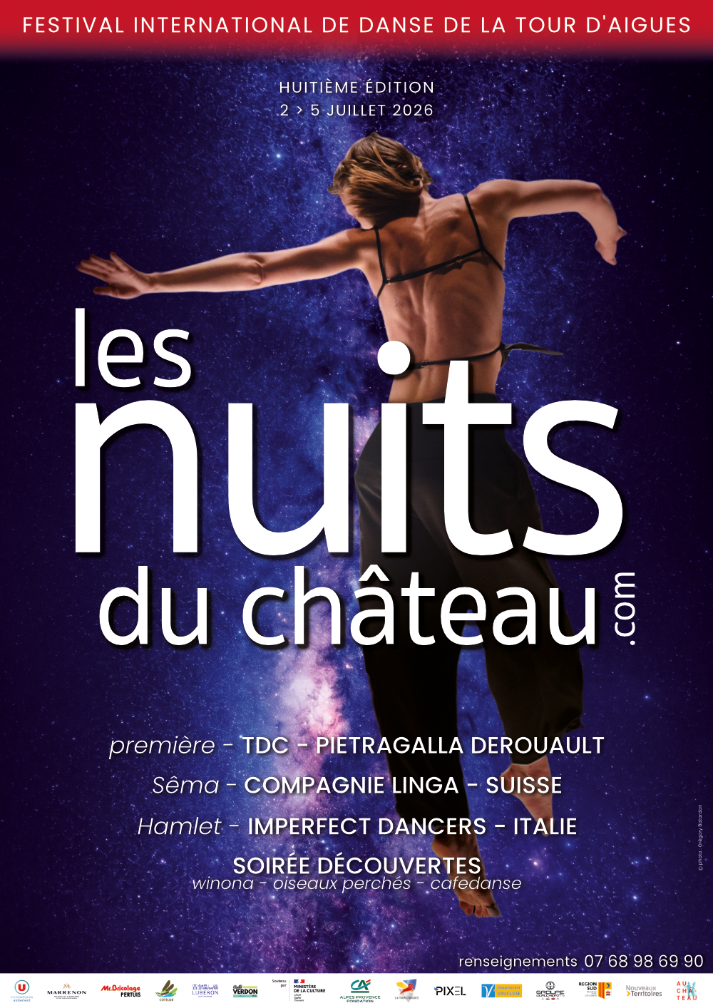 LES NUITS DU CHÂTEAU - Festival International de Danse de la Tour d'Aigues - 8ème édition